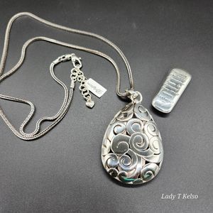 Brighton Contempo Fit Inspirational Long Convertible Necklace 34" NWT